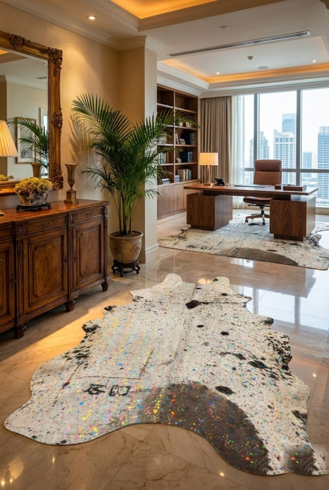 Make a Grand Entrance or Define Your Office Space