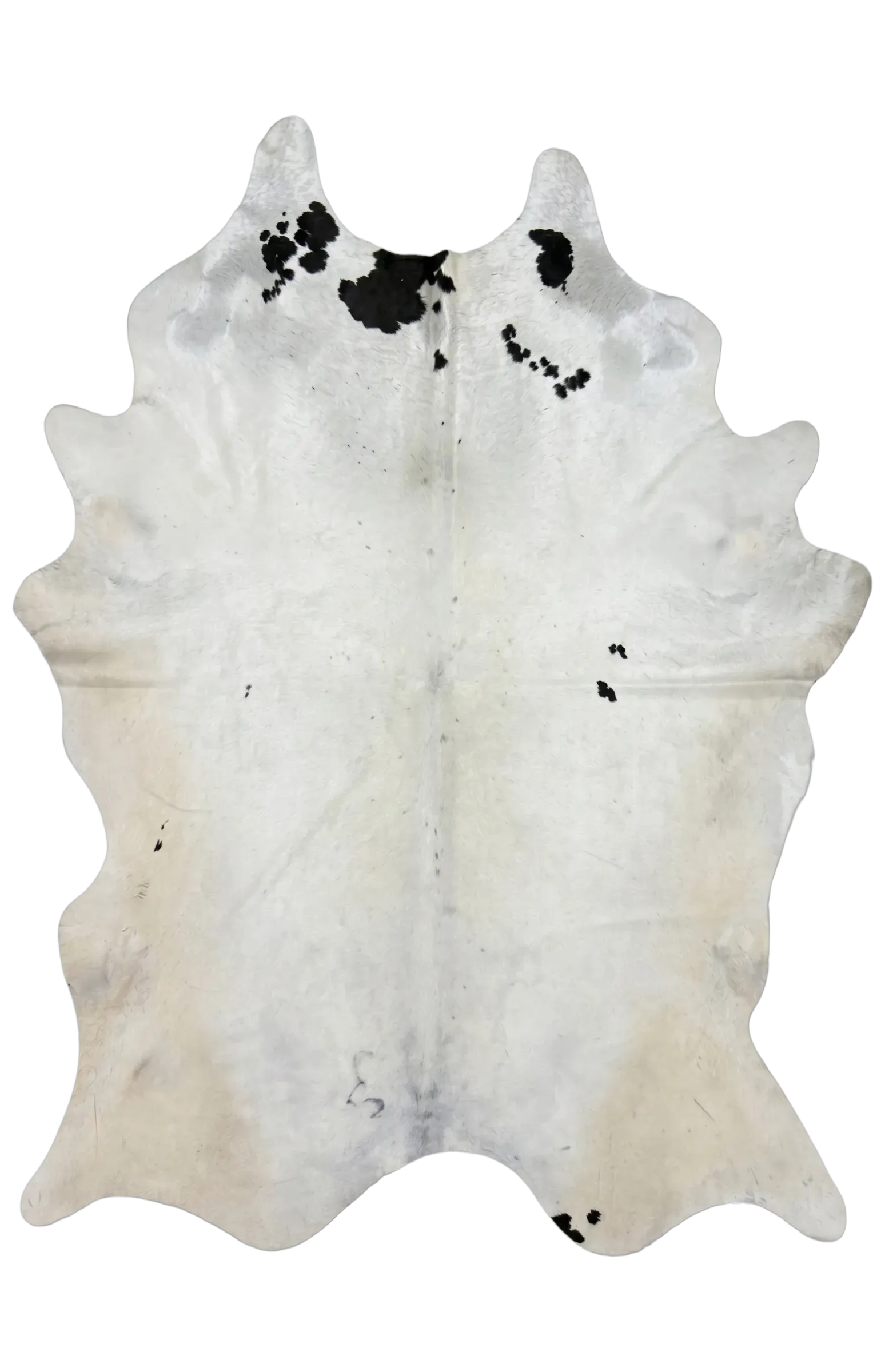Audrey Black and White Cowhide Rug 8'10" L X 7' W
