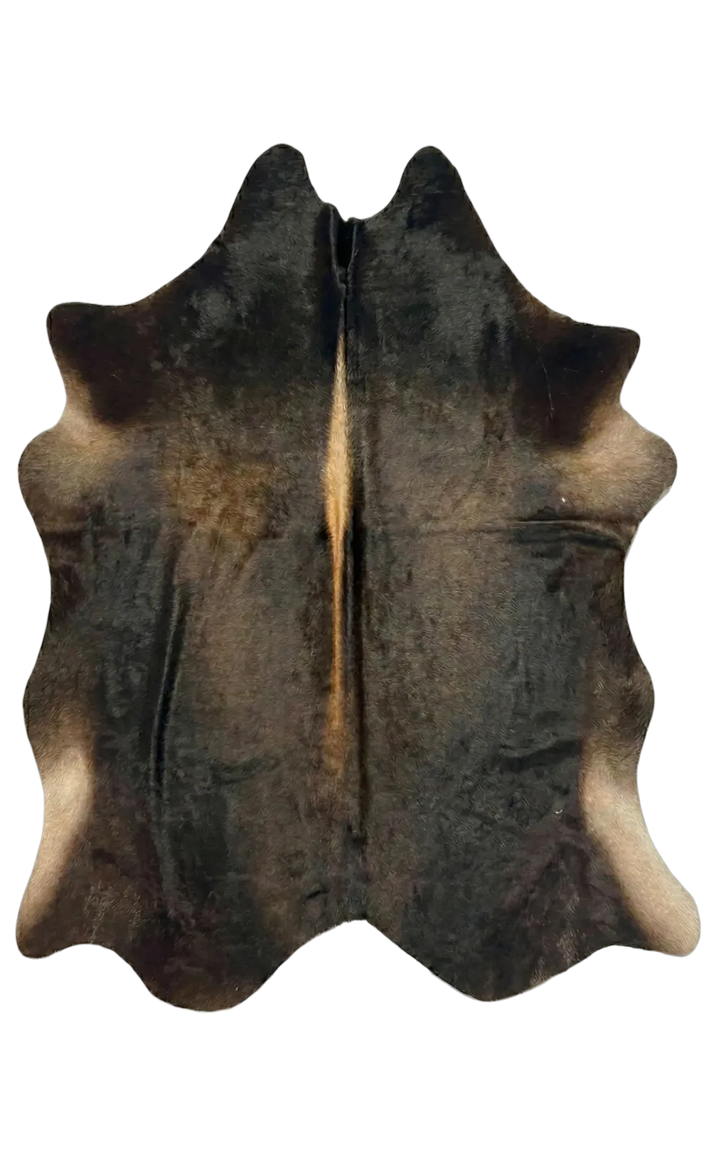 Heritage Tricolor Cowhide Rug 7'5" L X 6'9" W