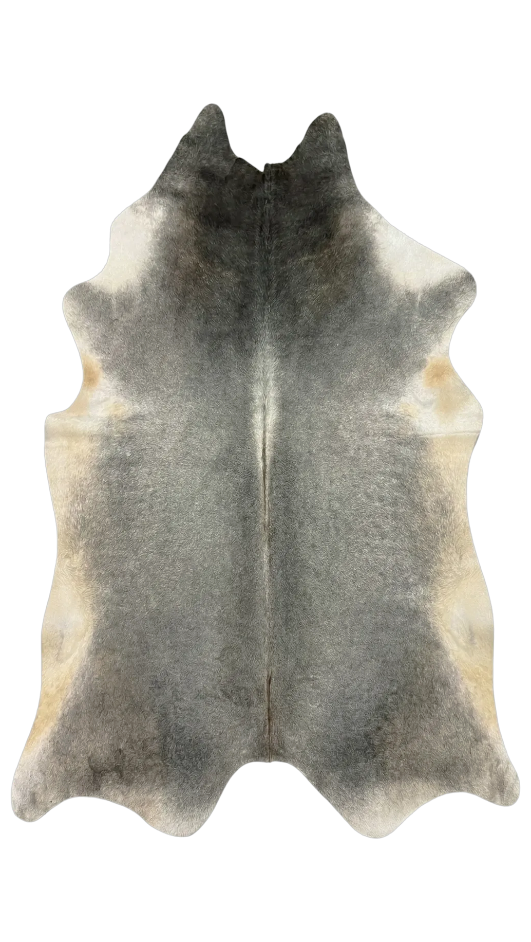 Audrey Black and White Cowhide Rug 7'11" L X 6'8" W