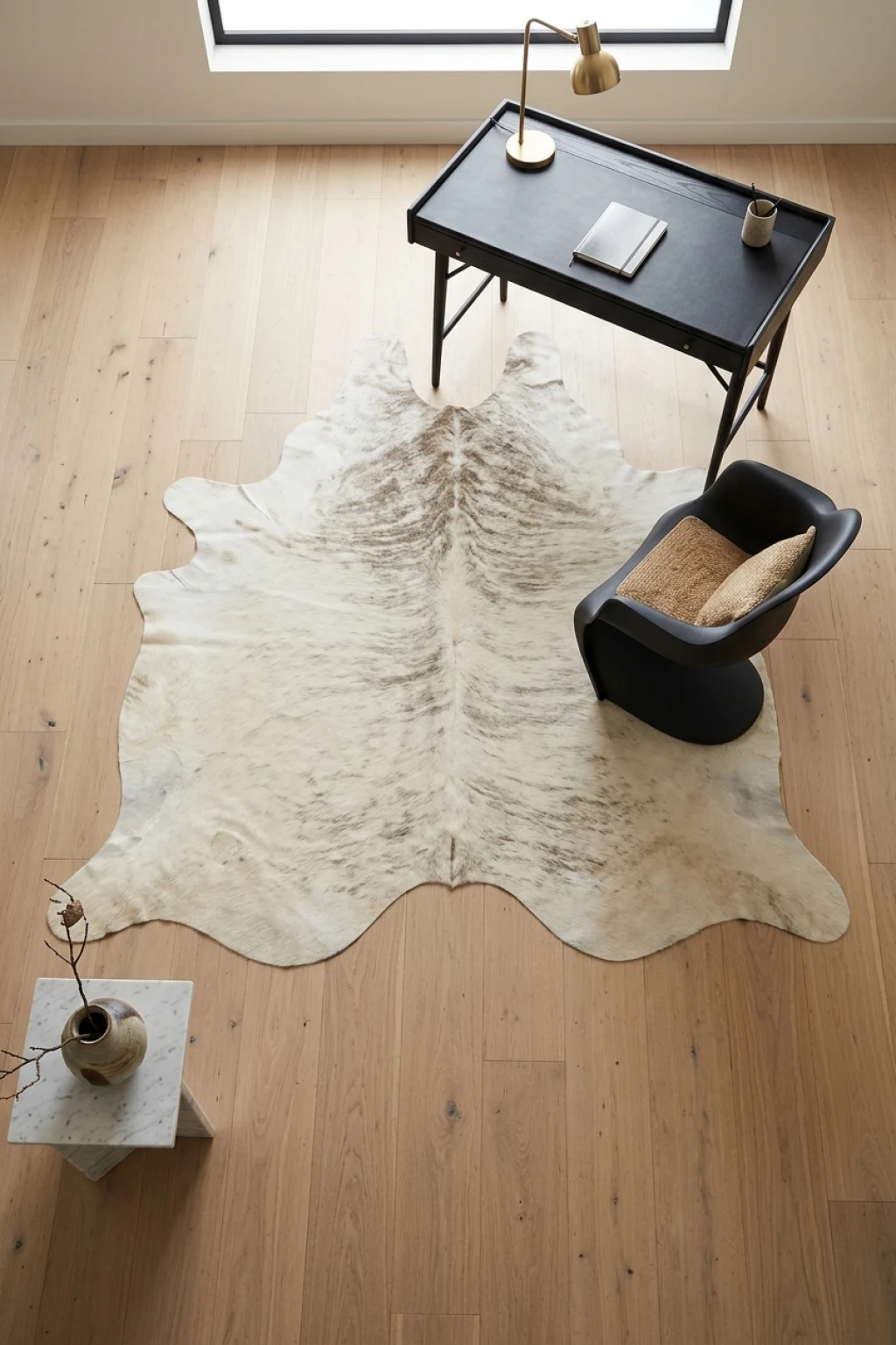  Brindle Cowhide Rug 8' L X 6'2" W