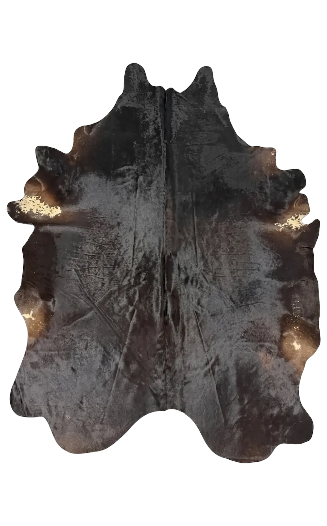 Lauren Browns Cowhide Rug 7'7" L X 6'10" W